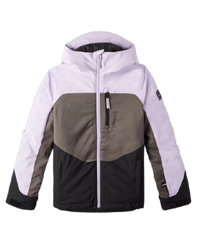 Men's Coats with Chest PocketsO'Neill Kids' Carbonite Jacket - Purple Rose