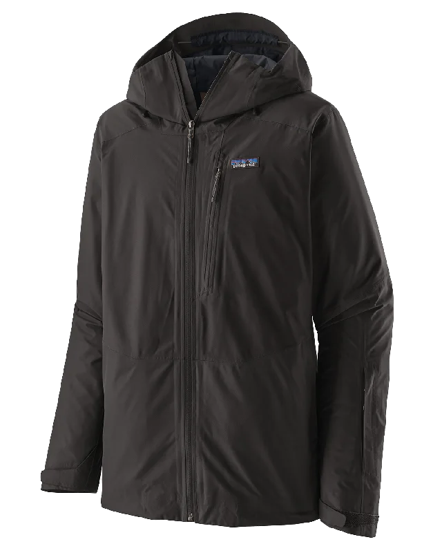 Men's Coats with Flannel LiningPatagonia Powder Town Jacket - Black