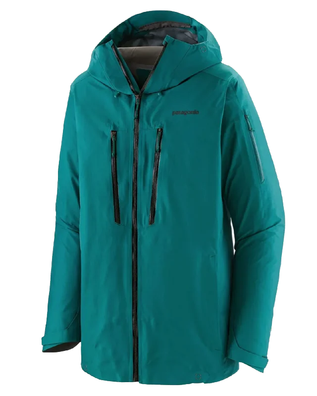 Men's Coats with Hand WarmersPatagonia PowSlayer Snow Jacket - Nouveau Green - 2024 Men's Coats with Hand WarmersPatagonia PowSlayer Snow Jacket - Nouveau Green - 2024