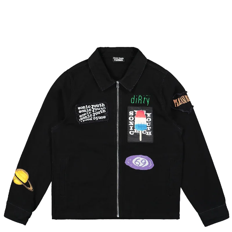 Men's Coats with ButtonsSonic Youth Work Jacket