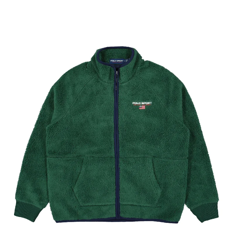 Men's Coats with Modern CutsPolo Sport Hi-Pile Full-Zip Jacket