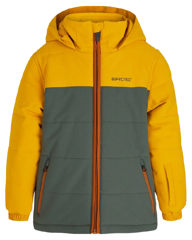 Men's Coats Made in ItalyProtest Nadin Toddler Boys Snow Jacket - Dark Yellow - 2023