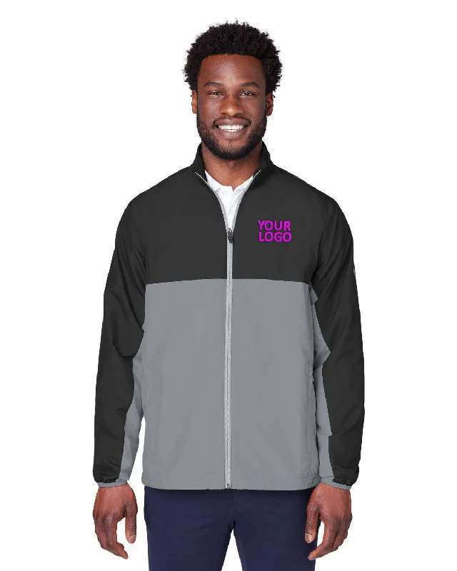 Men's Coats with Adjustable HemsCustom Puma Men's 1st Mile Wind Jacket, Black Quite Shade