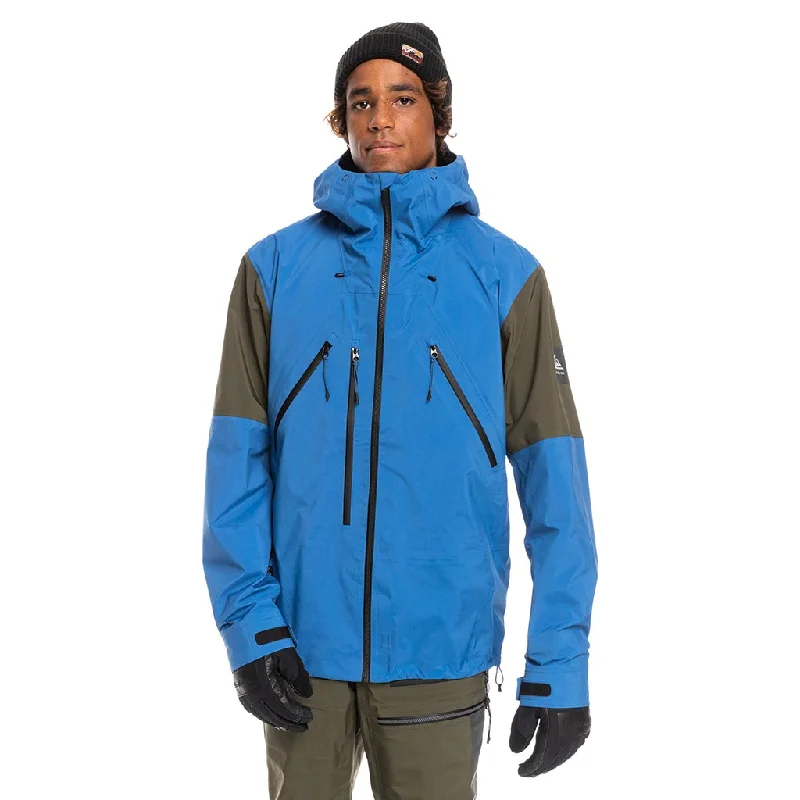Men's Coats with VentilationQuiksilver 2023 Highline Pro Travis Rice 3L Gore-Tex Jacket - Bright Cobalt