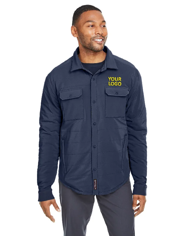 Best Men's Leather CoatsSpyder Adult Transit Shirt Jackets, Frontier