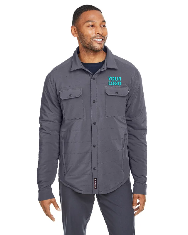 Elegant Men's Wool CoatsSpyder Adult Transit Shirt Jackets, Polar