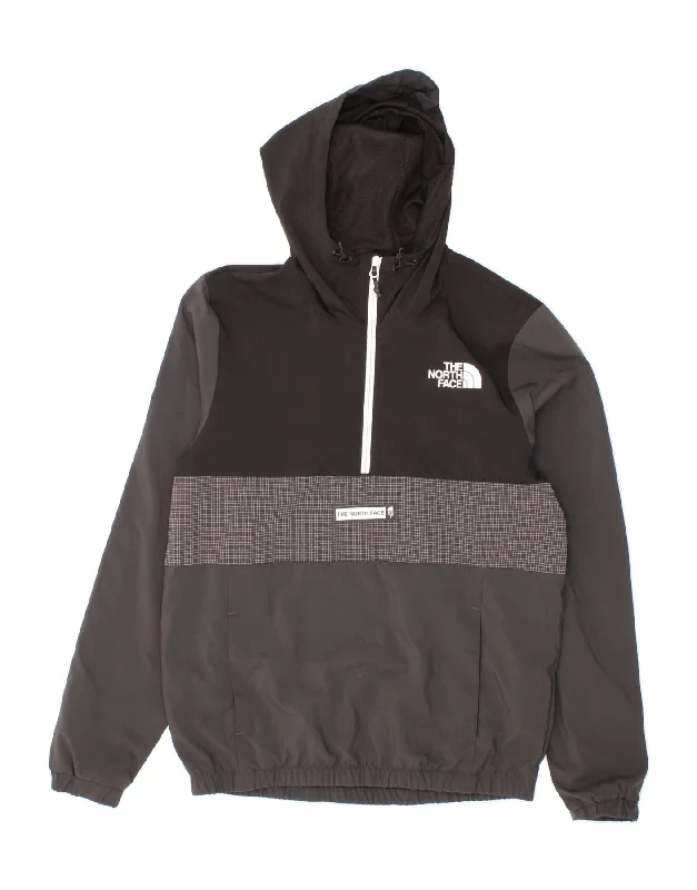 Durable Men's Car CoatsTHE NORTH FACE Mens Hooded Anorak Jacket UK 36 Small Grey Colourblock