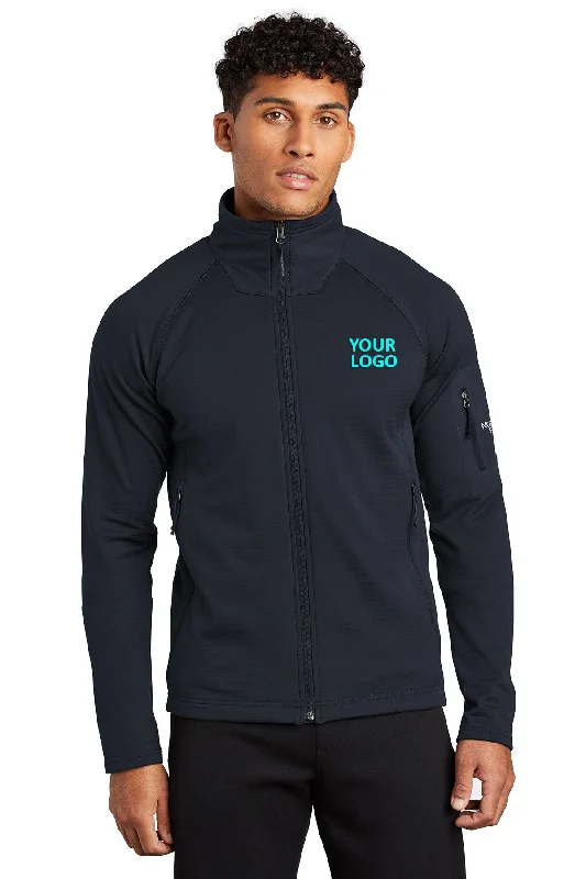 Men's Coats with Snap ButtonsThe North Face Mountain Peaks Full-Zip Fleece Jacket Urban Navy