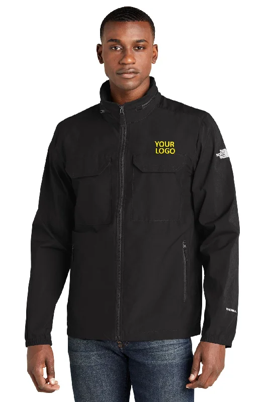 Men's Coats with Breathable FabricThe North Face Packable Travel Jacket TNF Black