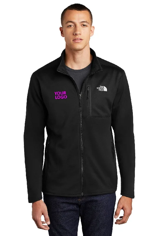 Casual Men's Bomber JacketsThe North Face Skyline Full-Zip Fleece Jacket TNF Black