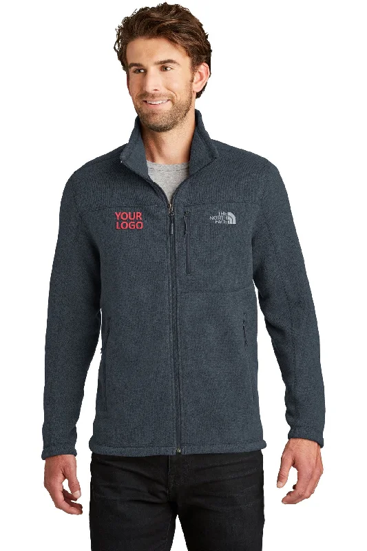 Men's Coats with Modern CutsThe North Face Sweater Fleece Jacket Urban Navy Heather