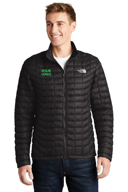 Functional Men's Ski JacketsThe North Face ThermoBall Trekker Jacket TNF Matte Black