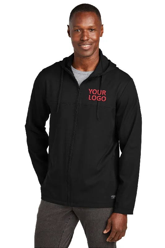 Men's Coats for BikingTravisMathew Balboa Custom Hooded Jackets, Black