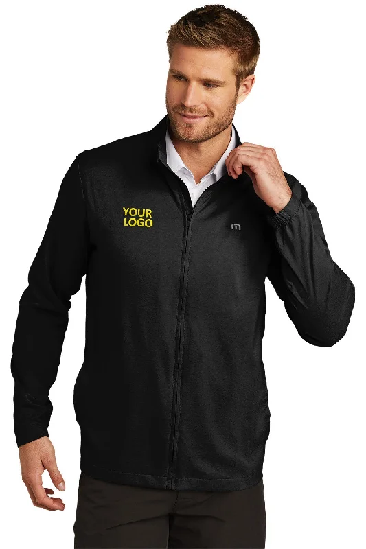 Men's Coats for Cold WeatherTravisMathew Surfside Full-Zip Jacket Black