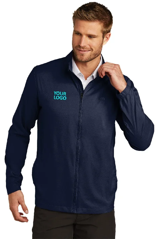 Men's Coats with HoodsTravisMathew Surfside Full-Zip Jacket Vintage Indigo/ Black
