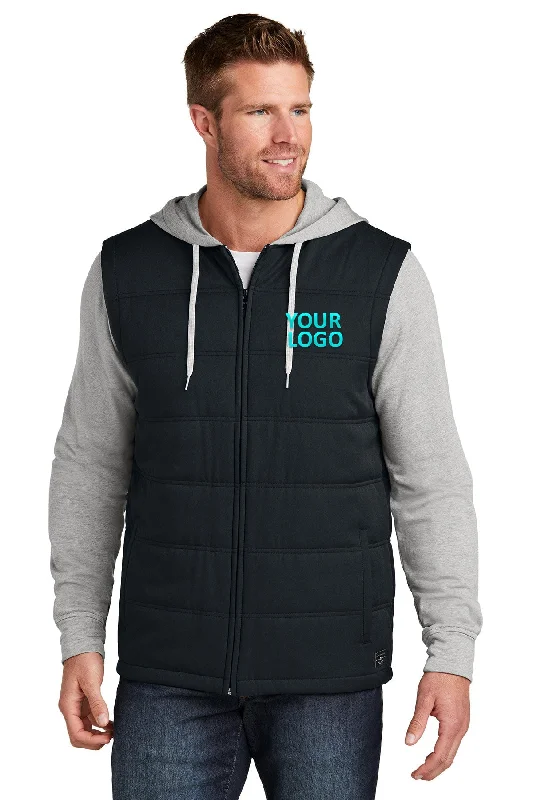 Men's Coats for Every OccasionTravisMathew Tides Up Hooded Custom Jackets, Black/ Grey Heather