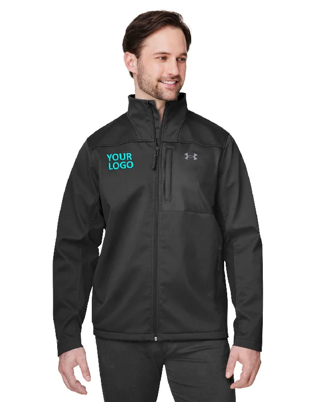Men's Coats for SnowshoeingUnder Armour Men's ColdGear InfraRed Shield Custom Jackets, Black