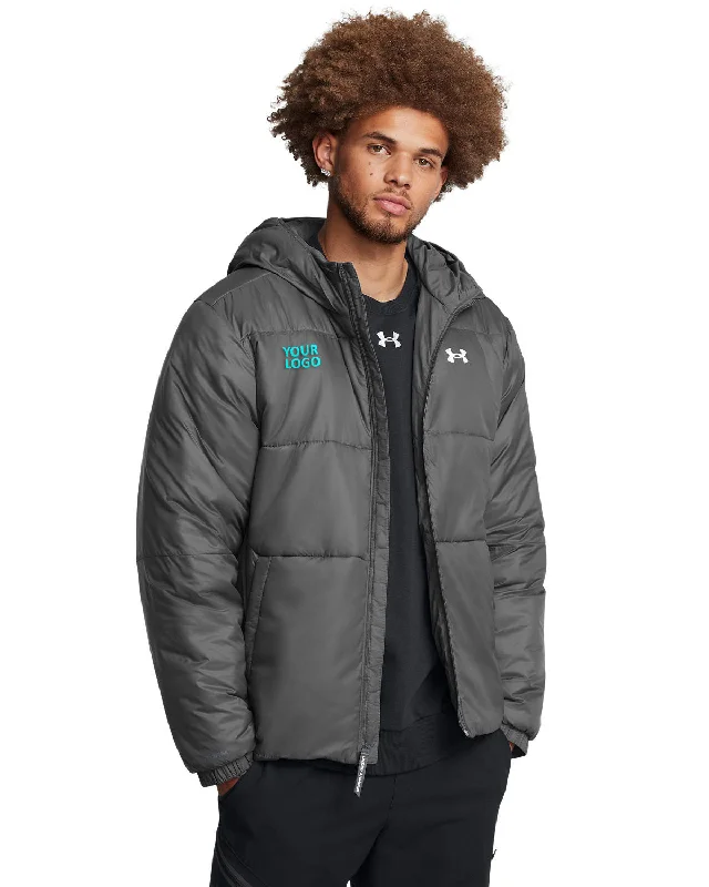Men's Coats for AutumnUnder Armour Mens LW Custom Insulated Jackets, Castle Rock