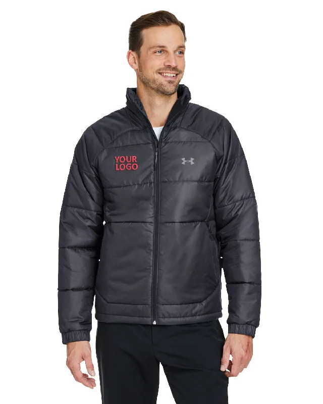 Men's Coats for Casual WearUnder Armour Mens Storm Insulate Custom Jackets, Black