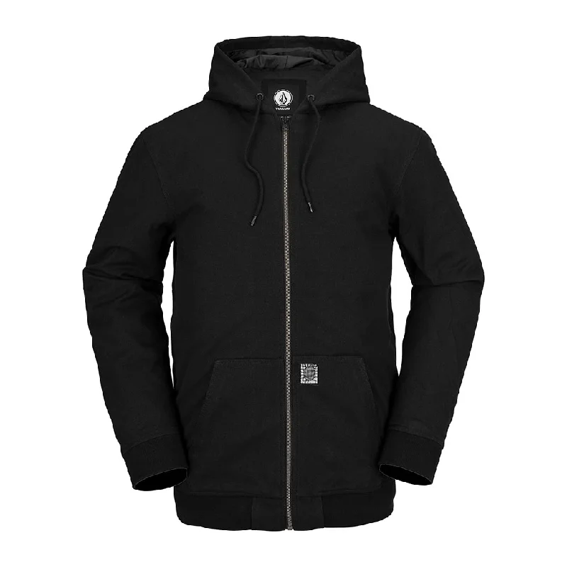 Men's Coats with Military InfluenceVolcom 2023 Dustbox Jacket - Black