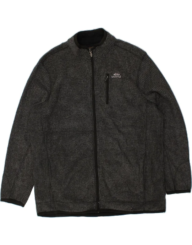 Men's Coats for Formal EventsWEIRD FISH Mens Fleece Jacket UK 50 5XL Grey Polyester
